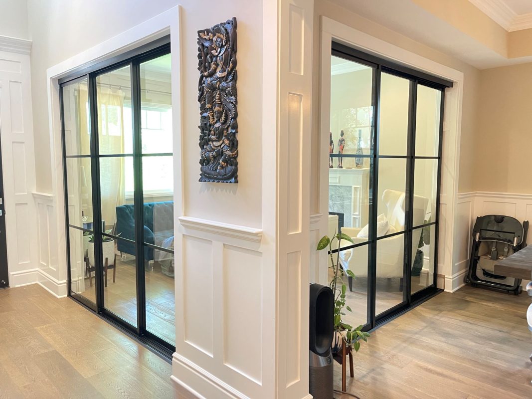 Private and home office glass partition by KNR