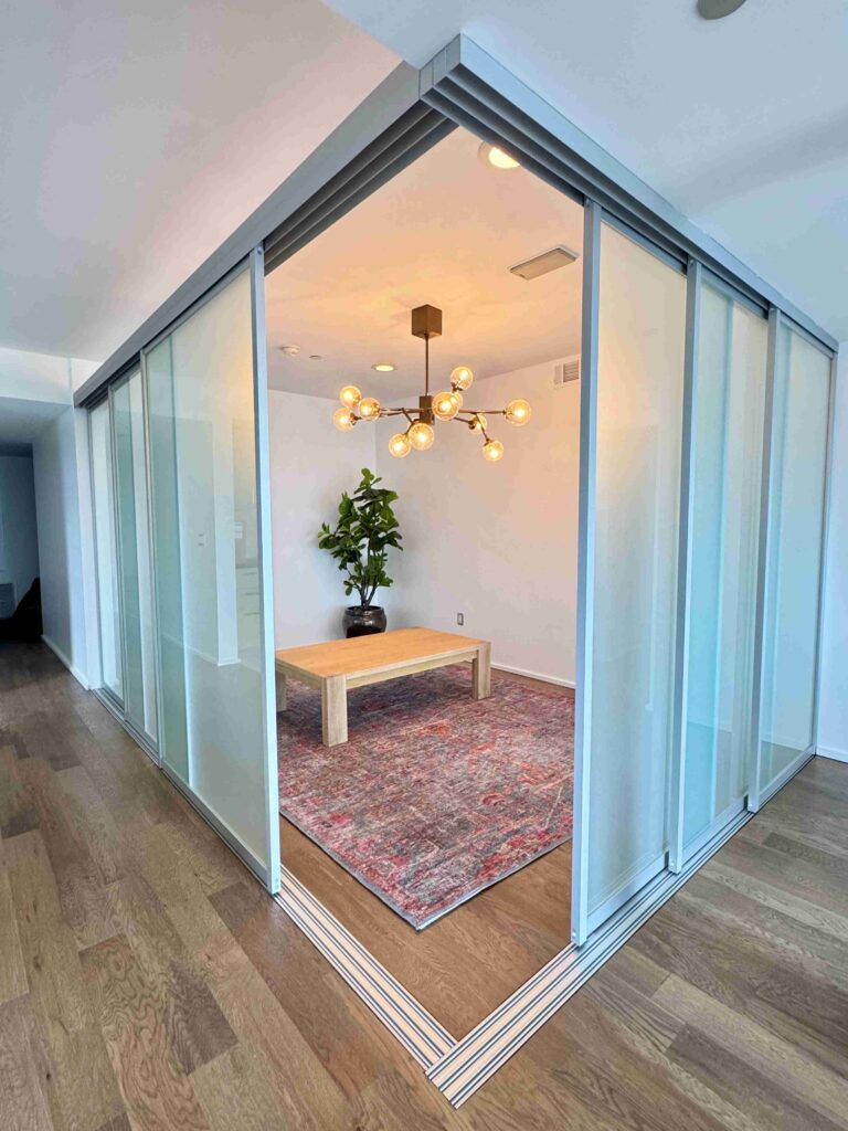 L-Shape room divider