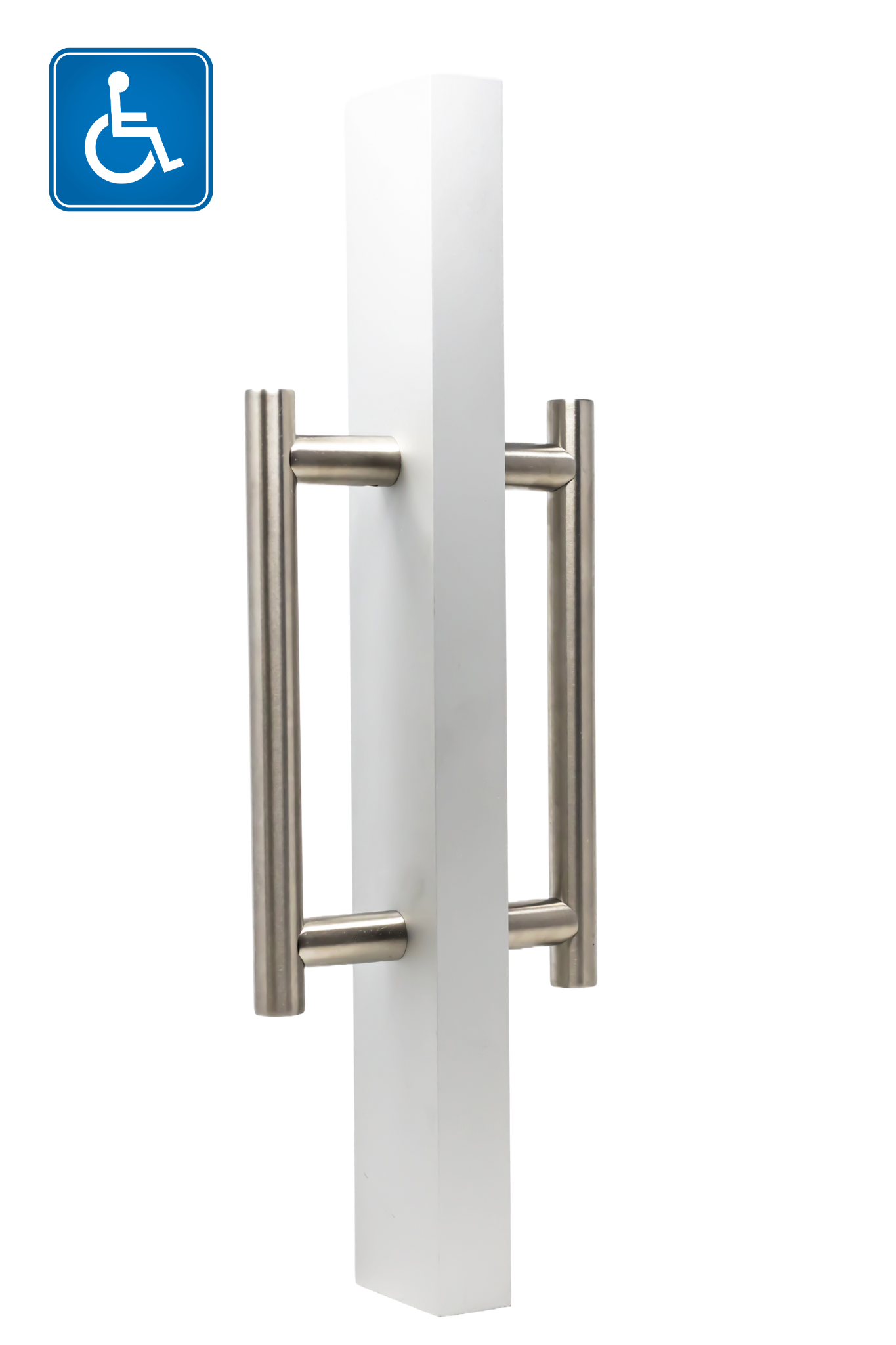Silver Round Handle
