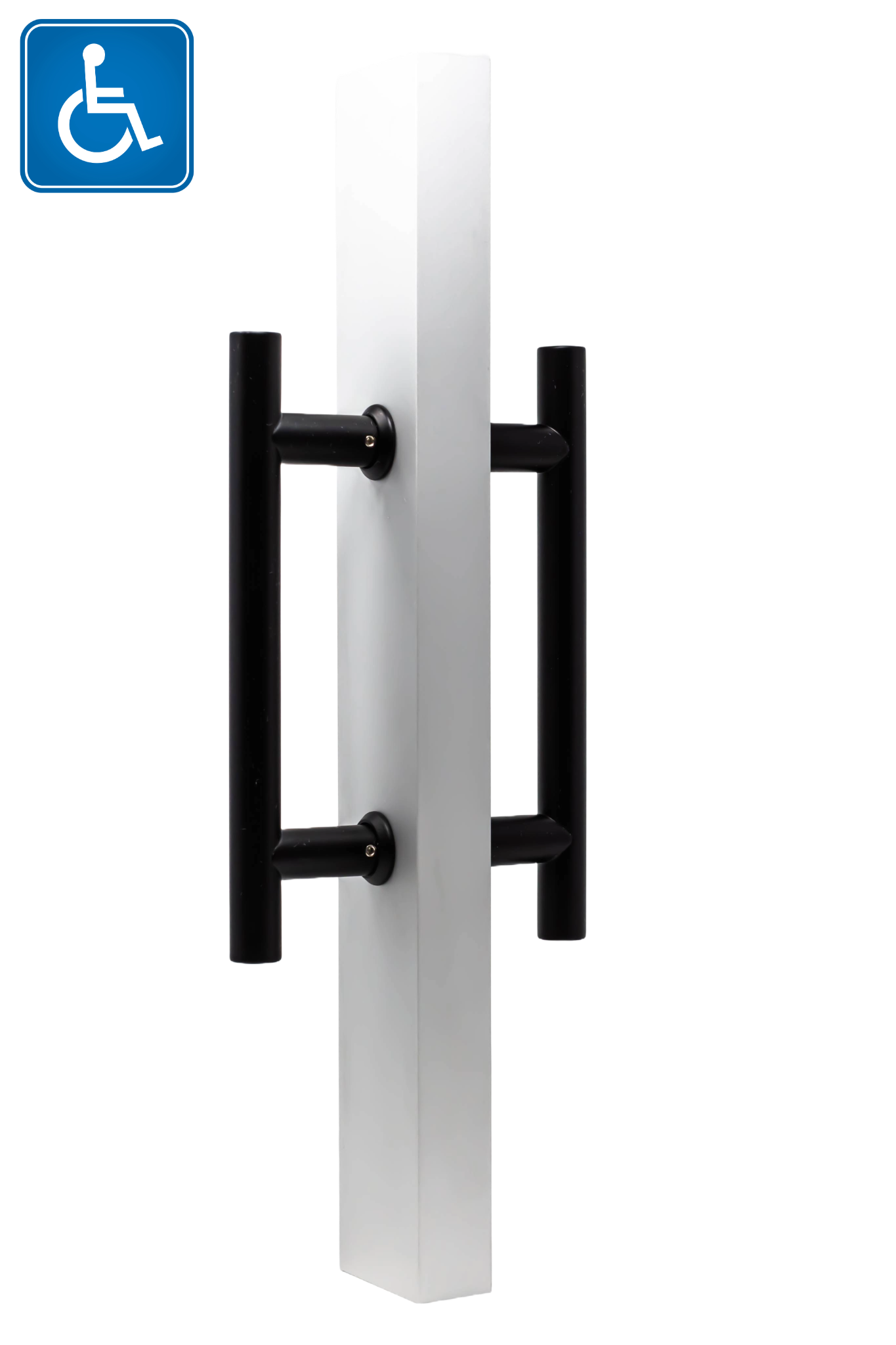 Black Round Designer Handle
