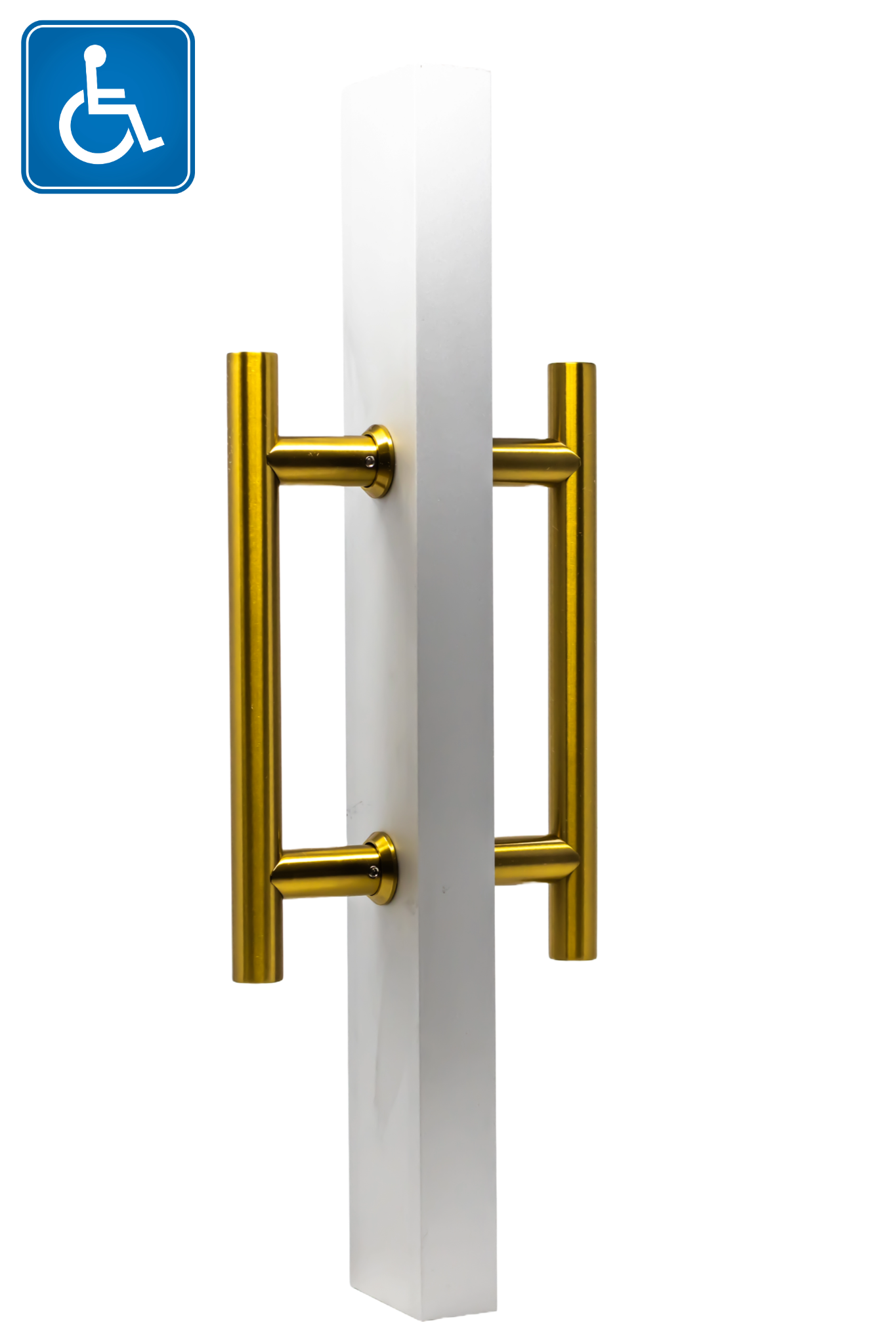 Gold Round Designer Handle