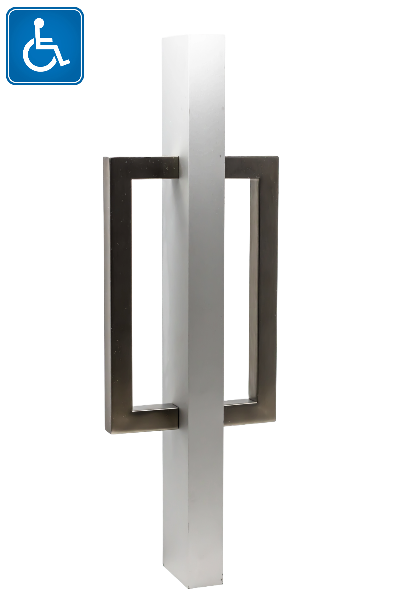 Silver Square Designer Handle